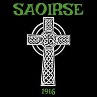 Saoirse Meaning Freedom Irish Republican With Celtic Cross Magnet