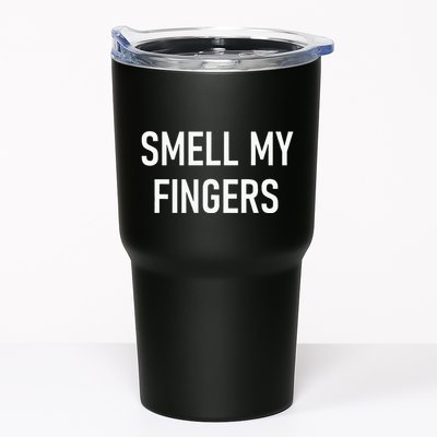 Smell My Fingers Funny Jokes Sarcastic Tumbler