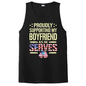 Support My Friend As He Serves Proud Army Friend Gift PosiCharge Competitor Tank