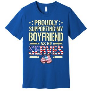 Support My Friend As He Serves Proud Army Friend Gift Premium T-Shirt