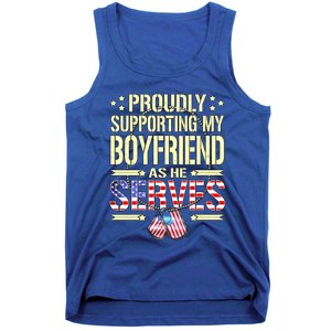 Support My Friend As He Serves Proud Army Friend Gift Tank Top