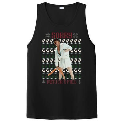 Sorry MericaS Full Funny Trump Ugly Christmas PosiCharge Competitor Tank