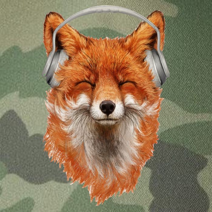Smiling Musical Fox Legacy Tie Dye Trucker Hat