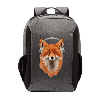 Smiling Musical Fox Vector Backpack