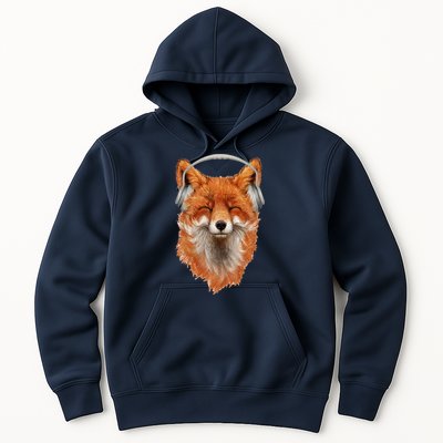 Smiling Musical Fox Hoodie