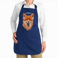 Smiling Musical Fox Apron