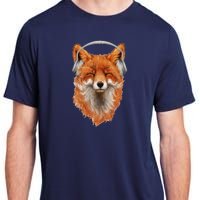 Smiling Musical Fox Adult ChromaSoft Performance T-Shirt