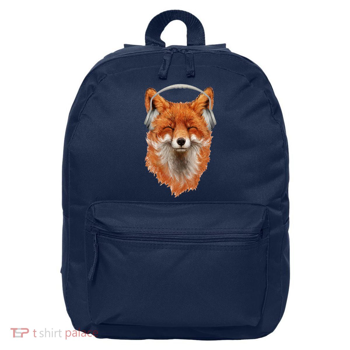 Smiling Musical Fox 16 in Basic Backpack