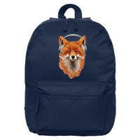 Smiling Musical Fox 16 in Basic Backpack