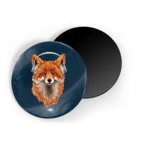 Smiling Musical Fox Magnet