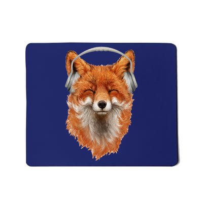 Smiling Musical Fox Mousepad