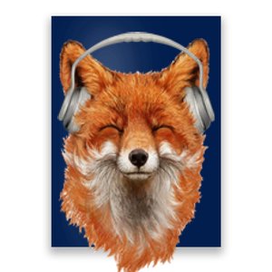 Smiling Musical Fox Poster