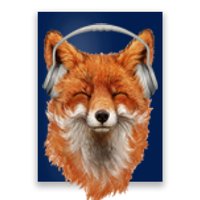 Smiling Musical Fox Poster