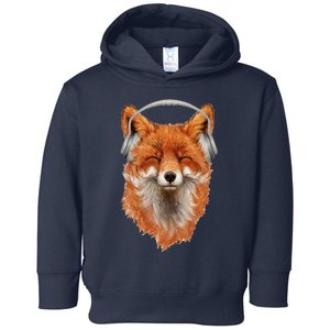 Smiling Musical Fox Toddler Hoodie