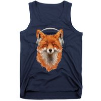 Smiling Musical Fox Tank Top