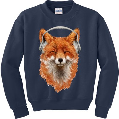 Smiling Musical Fox Kids Sweatshirt