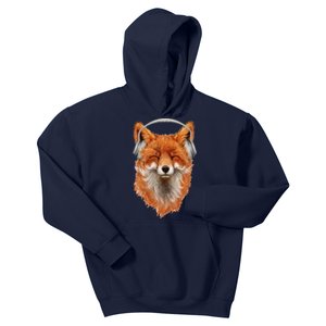 Smiling Musical Fox Kids Hoodie