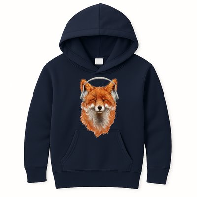 Smiling Musical Fox Kids Hoodie