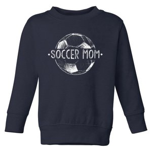 Soccer Mom Family Matching Team Player Gifts Soccer Mama Toddler Sweatshirt