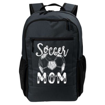 Soccer Mom For Women Family Matching Team Player Soccer Ball Daily Commute Backpack