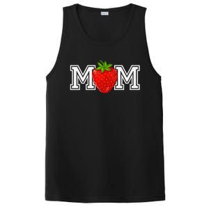 Strawberry Mom Fruit Lover Fruitarian MotherS Day Berry PosiCharge Competitor Tank