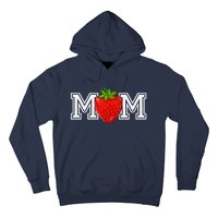 Strawberry Mom Fruit Lover Fruitarian MotherS Day Berry Hoodie