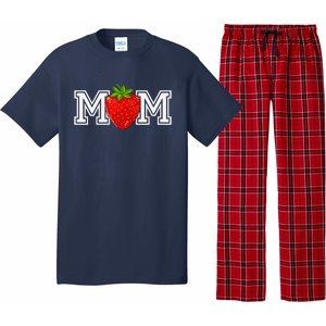 Strawberry Mom Fruit Lover Fruitarian MotherS Day Berry Pajama Set