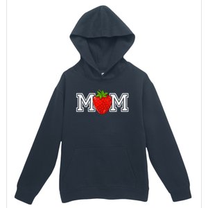 Strawberry Mom Fruit Lover Fruitarian MotherS Day Berry Urban Pullover Hoodie