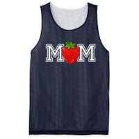 Strawberry Mom Fruit Lover Fruitarian MotherS Day Berry Mesh Reversible Basketball Jersey Tank