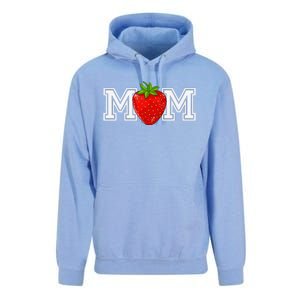 Strawberry Mom Fruit Lover Fruitarian MotherS Day Berry Unisex Surf Hoodie