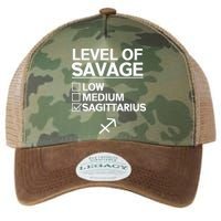 Sagittarius Merch Funny Cute Sagittarius Zodiac Design Legacy Tie Dye Trucker Hat
