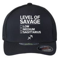 Sagittarius Merch Funny Cute Sagittarius Zodiac Design Flexfit Unipanel Trucker Cap