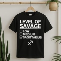 Sagittarius Merch Funny Cute Sagittarius Zodiac Design T-Shirt