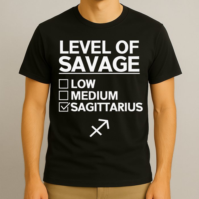 Sagittarius Merch Funny Cute Sagittarius Zodiac Design T-Shirt