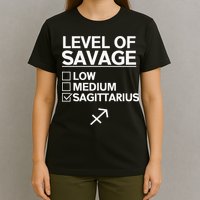 Sagittarius Merch Funny Cute Sagittarius Zodiac Design T-Shirt