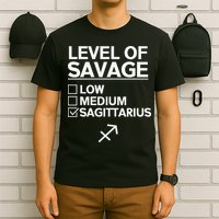 Sagittarius Merch Funny Cute Sagittarius Zodiac Design T-Shirt