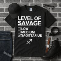 Sagittarius Merch Funny Cute Sagittarius Zodiac Design Tall T-Shirt