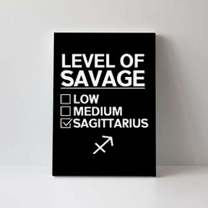 Sagittarius Merch Funny Cute Sagittarius Zodiac Design Canvas