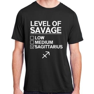 Sagittarius Merch Funny Cute Sagittarius Zodiac Design Adult ChromaSoft Performance T-Shirt