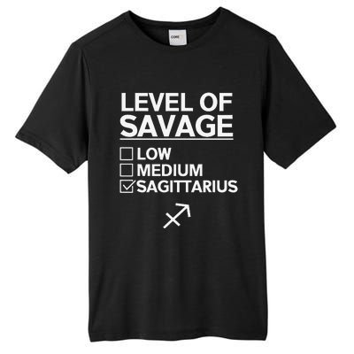 Sagittarius Merch Funny Cute Sagittarius Zodiac Design Tall Fusion ChromaSoft Performance T-Shirt