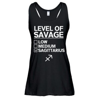 Sagittarius Merch Funny Cute Sagittarius Zodiac Design Ladies Essential Flowy Tank