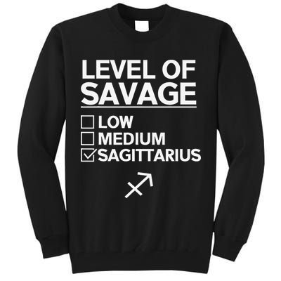 Sagittarius Merch Funny Cute Sagittarius Zodiac Design Tall Sweatshirt