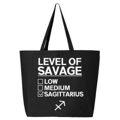 Sagittarius Merch Funny Cute Sagittarius Zodiac Design 25L Jumbo Tote
