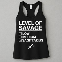 Sagittarius Merch Funny Cute Sagittarius Zodiac Design Womens Tank Top