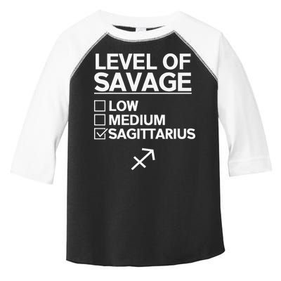 Sagittarius Merch Funny Cute Sagittarius Zodiac Design Toddler Fine Jersey T-Shirt