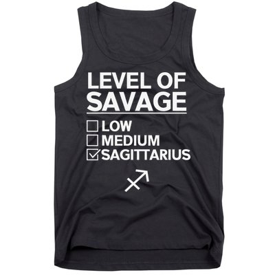 Sagittarius Merch Funny Cute Sagittarius Zodiac Design Tank Top
