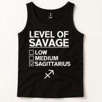 Sagittarius Merch Funny Cute Sagittarius Zodiac Design Tank Top