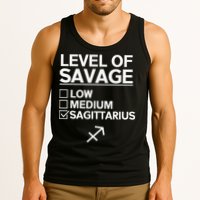 Sagittarius Merch Funny Cute Sagittarius Zodiac Design Tank Top
