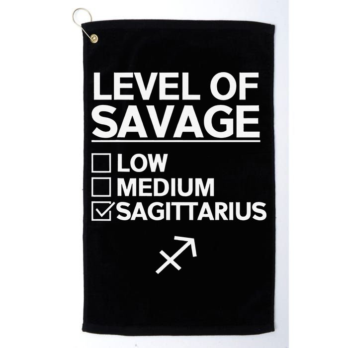 Sagittarius Merch Funny Cute Sagittarius Zodiac Design Golf Towel