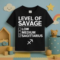 Sagittarius Merch Funny Cute Sagittarius Zodiac Design Toddler T-Shirt